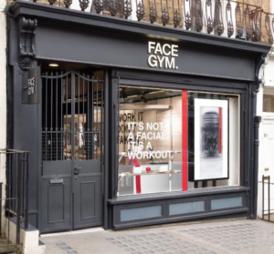 Exterior shot of Face Gym's studio in Notting Hill